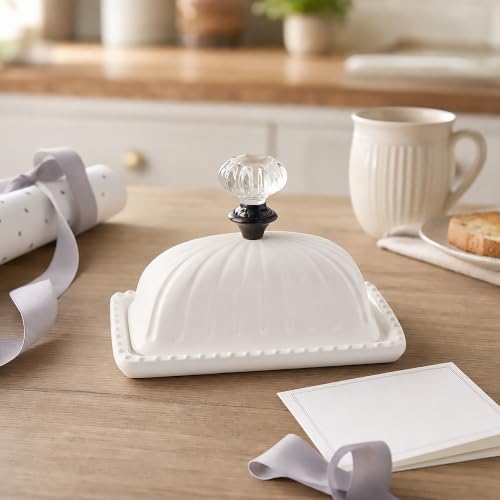 Mud Pie Door Knob Butter Dish