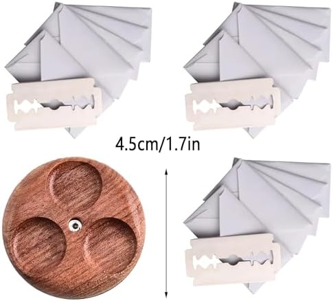 1+1+20 pcs UFO Bread Lame For Dough Bread Lame Cutter For