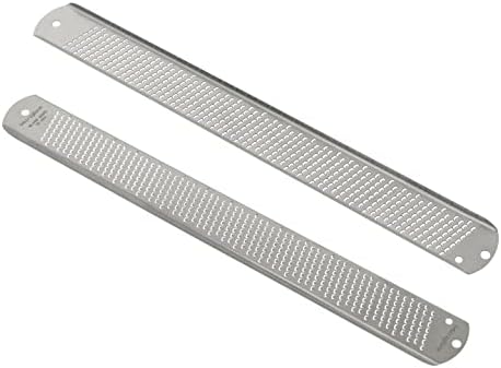 Microplane All-Stainless Steel Lemon Zester Tool, Blade made in the