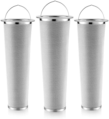 3 Pcs Cold Brew Coffee Filter With Handle 2 Quart Stainless Steel