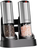 Electric Rechargeable Salt and Pepper Grinder Set, 95ml