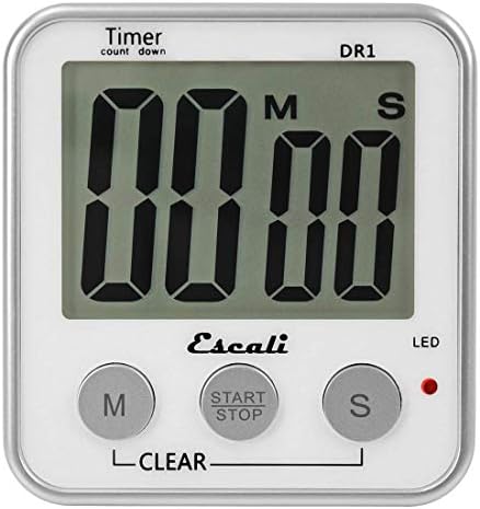 Escali Extra Large Display Digital Kitchen Timer