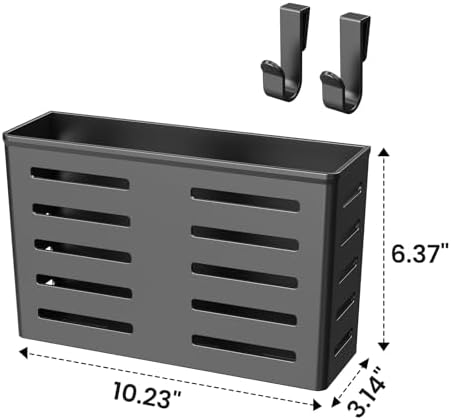 Magnetic Storage Basket for Fridge, Plastic Wrap, Foil & Paper