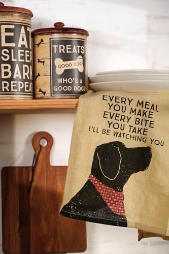 Primitives by Kathy Funny Kitchen Towel, Gifts for Dog Lovers, Bandana