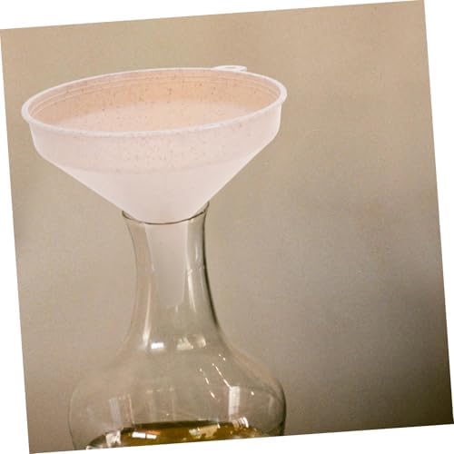 Kitchen Funnel with Handle 2 Pack Wide Mouth PP Plastic