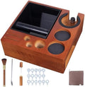 21pcs Espresso Knock Box Set,Espresso Tamping Station,Tamping Station