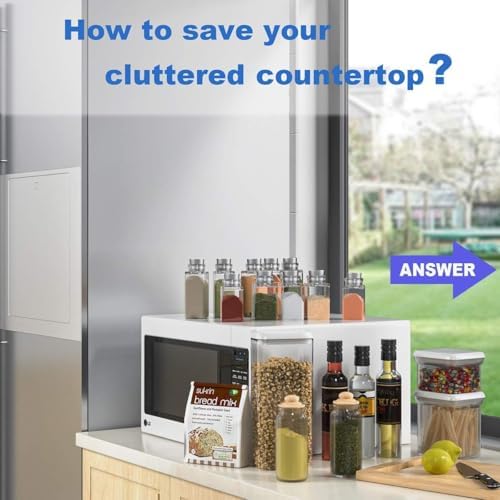 Magnetic Spice Rack for Refrigerator, Magnetic Spice Storage Rack