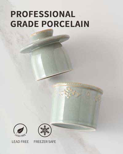 XELA Butter Crock - French Butter Dish to Leave On Counter