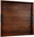 Joy&Grace Large Square Ottoman Tray for Living Room and Coffee Table