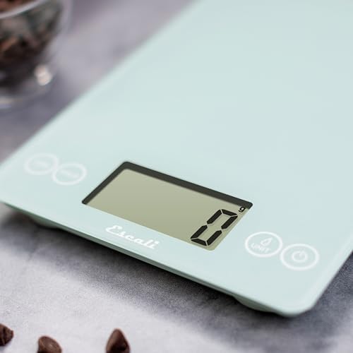 Escali Arti Glass Food Scale Digital Countertop Kitchen, Baking and