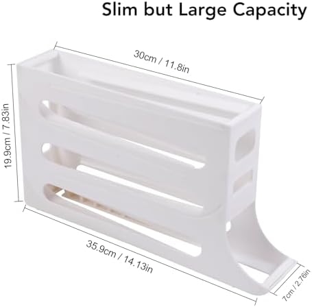 BoxedHome 4-Tier Egg Holder for Fridge, 28 Eggs
