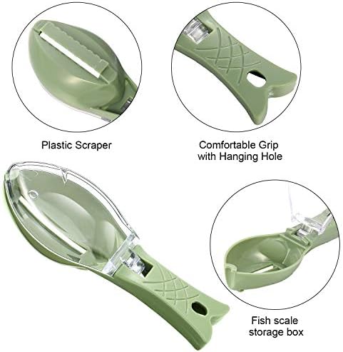 Honoson Fish Scale Removers, 4 Pieces