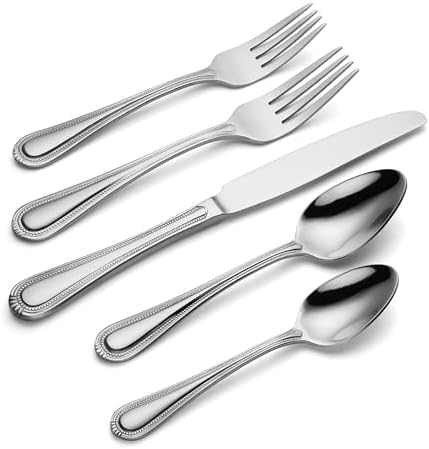 Oneida Countess 20-Piece 18/0 Silverware Set for 4, Flatware
