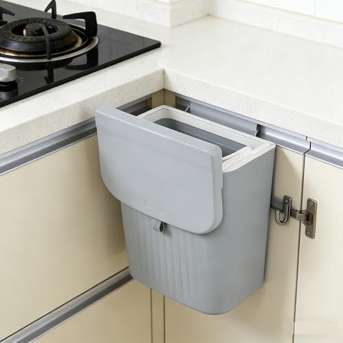 3.2 Gallon Plastic Hanging Kitchen Compost Bin