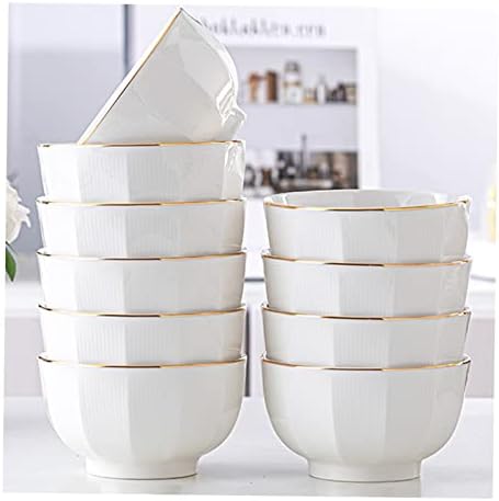 Chicken Salad Bowl Ceramic Bowls, Home Ramen Bowls for Pasta, Berries