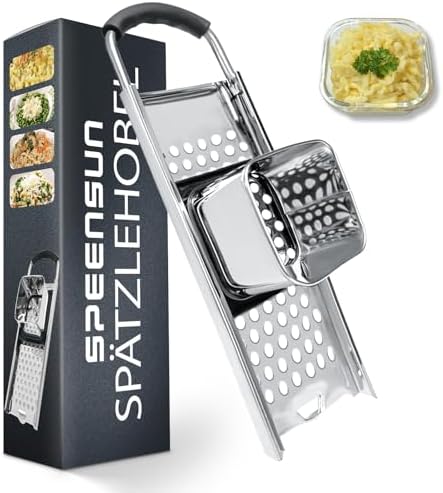 SPEENSUN Spaetzle Maker, Stainless Steel Spaetzle Press for 30CM Pots