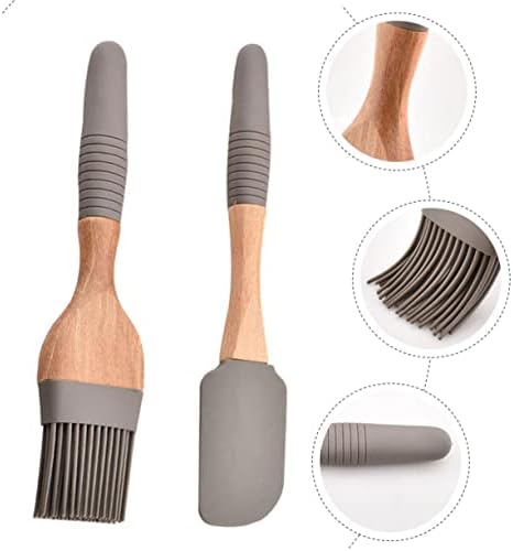 BESPORTBLE Silicone Baking Tools Set Kitchen Utensils with Scraper and