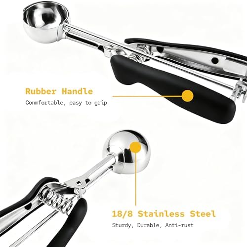 Cookie Scoop Set, Cookie Scoops for Baking Set of 3
