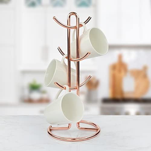 Spectrum Spectrum diversified euro mug holder copper, 4.3 Ounce