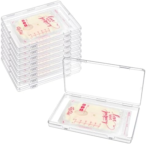 Clear Breastmilk Storage Organizers, 8 Pack