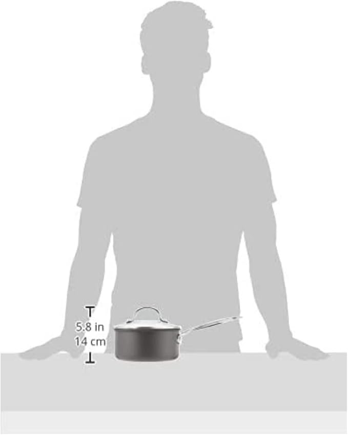 Cuisinart Chef's Classic Nonstick Hard-Anodized 1.5-Quart Saucepan - Image 3