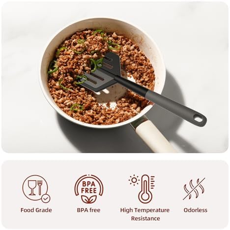 Potato Masher Meat Chopper Spatula 2-in-1, Ground Beef Chopper Tool