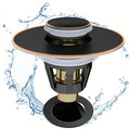 Fransiton Bathroom Sink Stopper, 1.1-1.77 Inch Basin Pop Up Sink Drain