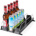 iklestar Drink Dispenser for Fridge, 12oz to 20oz, Black