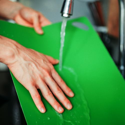 6pcs Plastic Cutting Boards Set, Thickened Bendable Rectangular