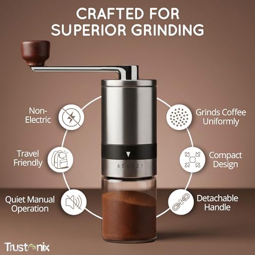 Portable Manual Coffee Grinder