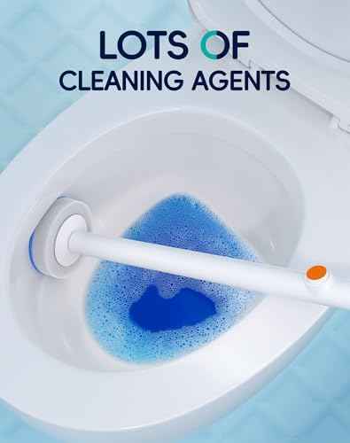 Disposable Toilet Cleaning System with 36 Refills