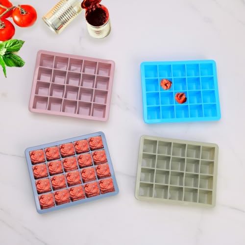 1 Tbsp Silicone Freezer Molds, Silicone Food Freezer Tray