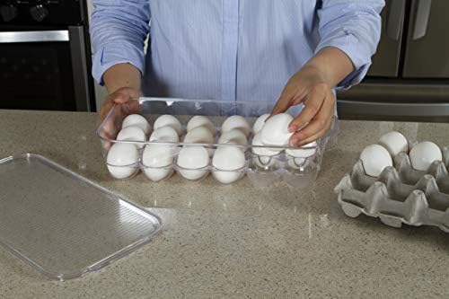 Kitchen Spaces Egg Tray, 18-Egg, with Lid