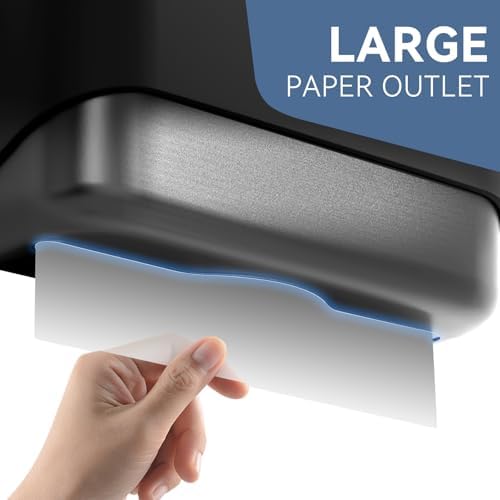 Commercial Paper Towel Dispenser, Black-PN6012