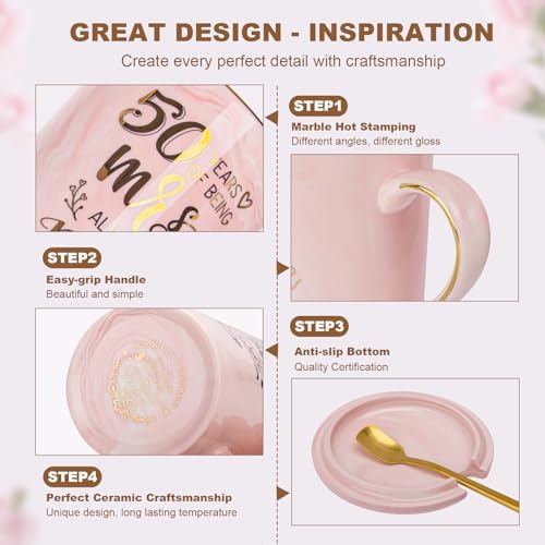 50th Wedding Anniversary for Couples, Gifts for Golden 50th