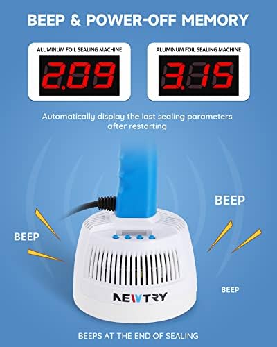 NEWTRY Handheld Induction Sealer, 20-100mm, 500-1000W