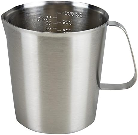 Stainless Steel Measuring Cup Pitcher with Marking with Handle for