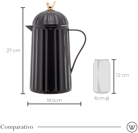 WOLFF - Small Bird Thermal Coffee Carafe Teapot - Hot or Cold Drinks
