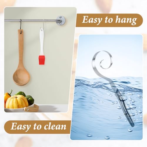 10" Stainless Steel Danish Dough Whisk, Sourdough Bread Mixing Tool