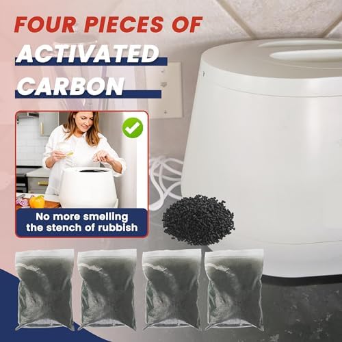 8Pcs 4lbs Replacement Charcoal Filters for Lomi Composter