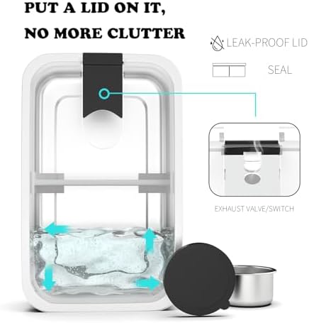 Bakpoco Stainless Steel Bento Lunch Box, 42oz Leak-Proof Lunch Box