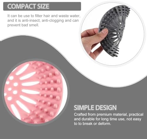 FUOYLOO 10pcs Kitchen Sink Hair Catcher Drain Strainer Set, Disposable
