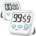 2 Pack Digital Timer for Kids, Classroom and Kitchen