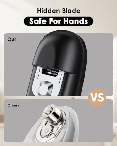 Canslab Core Electric Can Opener_One Touch Auto Stop, 4 AA Battery