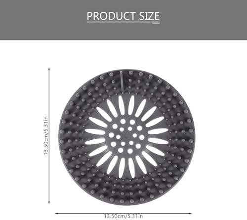FUOYLOO 10pcs Kitchen Sink Hair Catcher Drain Strainer Set, Disposable