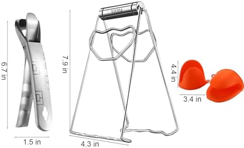 Hot Pot Gripper and Bowl Clip Set