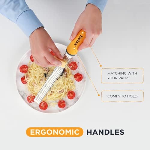 Deiss PRO Citrus Zester & Cheese Grater — Parmesan Cheese Lemon