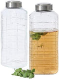 Gibson Home Whistler Peak 2 Pack 60 OZ (1.8 Liters) Large Embossed