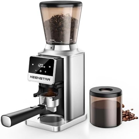 Conical Burr Coffee Grinder with Touch Screen, 34 Grind