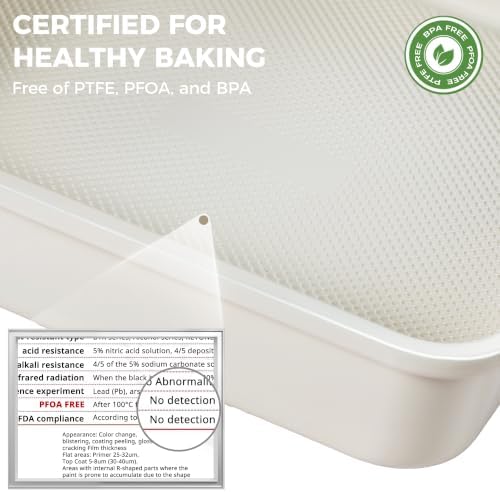 HONGBAKE Ceramic 9x9 Baking Pan 2 Pack, Square Cake Pan with Diamond
